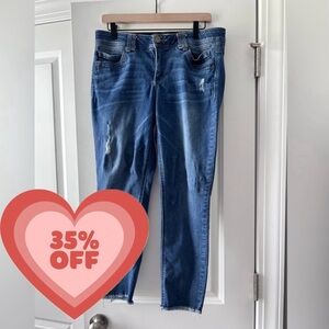 Democracy ab solution cropped ankle jeans